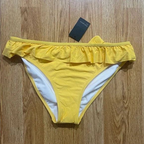 Free Press Yellow Ruffle Bikini Set - Picture 4 of 6